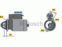 Electromotor AUDI A6 Avant 4F5 C6 BOSCH 0986021610