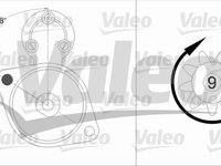 Electromotor AUDI A8 4D2 4D8 VALEO 458211