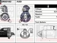 Electromotor AUDI Q5 8R DELCOREMY DRS0182