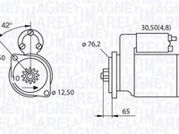 Electromotor AUDI TT Roadster 8J9 MAGNETI MARELLI 063521214020