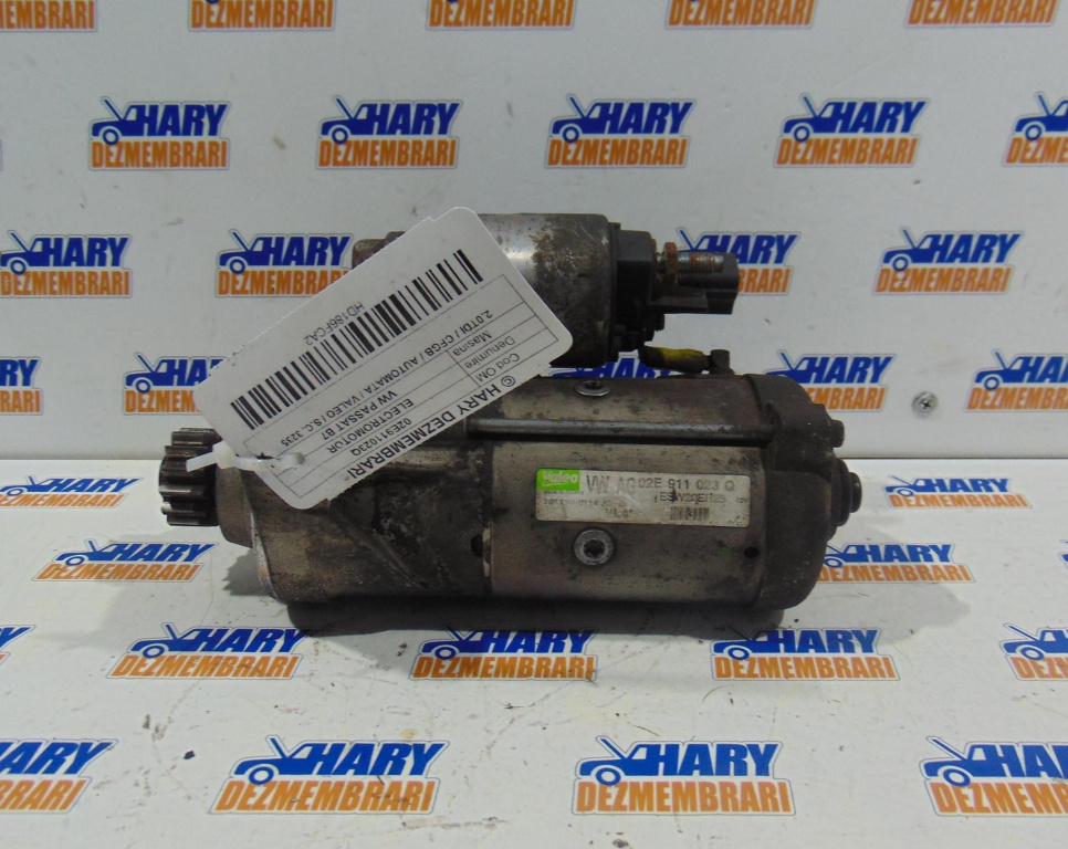Electromotor avand codul 02E911023Q pentru VW Passat B7 2011