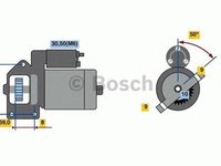 Electromotor BMW 1 E87 BOSCH 0001115068