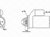 Electromotor BMW 3 cupe E36 MAGNETI MARELLI 943251420010