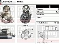 Electromotor BMW 5 E39 DELCOREMY DRS4900