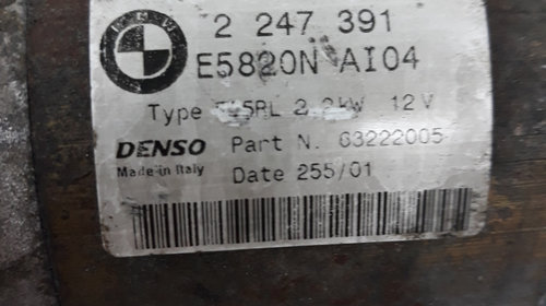 Electromotor Bmw E46 E39 E38 X5 E5 3.0 Diesel 2247391 E5820NAI04