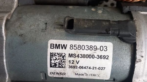 Electromotor Bmw X1 X2 F39 F48 Seria 1 F40 Seria 2 F44 F45 F46 Cod 8580389 Km Putini Sub 5.000 Km Dupa 2017 - Dezmembrari Arad