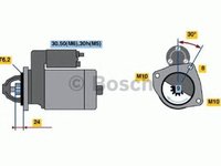 Electromotor BMW X5 E53 BOSCH 0001108230