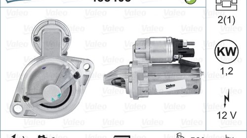 Electromotor BMW Z4 cupe E86 VALEO 458403