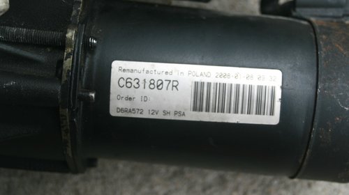 Electromotor- C631807R / D6RA572 - Citroen, Xsara, Fiat