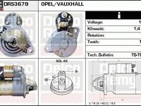 Electromotor CHEVROLET TRAX DELCOREMY DRS3679