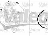 Electromotor CITROEN NEMO combi VALEO 455748