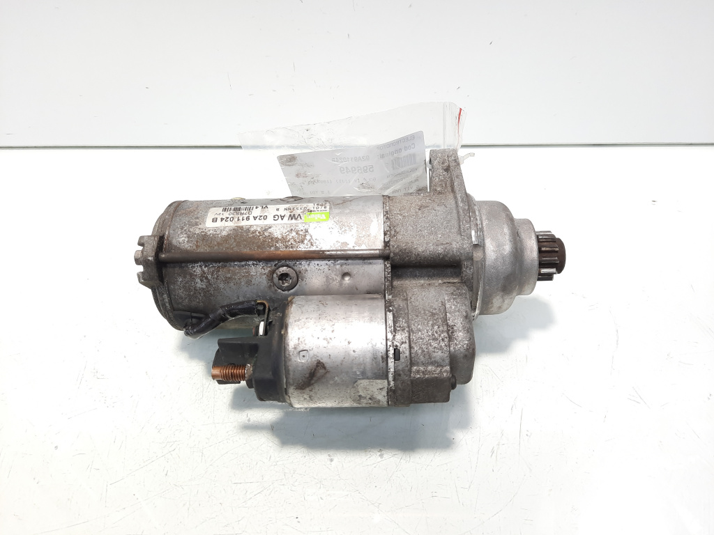 Electromotor, cod 02A911024B, VW Bora Combi (1J6), 1.9 TDI, ALH, 5 vit man (idi:596949)