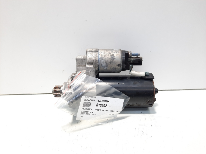 Electromotor, cod 02E911023H, VW Passat Variant (3C5), 2.0 TDI, BMP, cutie automata (id:610992)