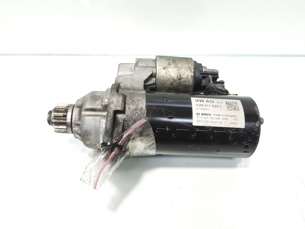 Electromotor, cod 02M911024C, Vw Caddy 4, 2.0 TDI, CFH , 6 vit cu start-stop (idi:466654)