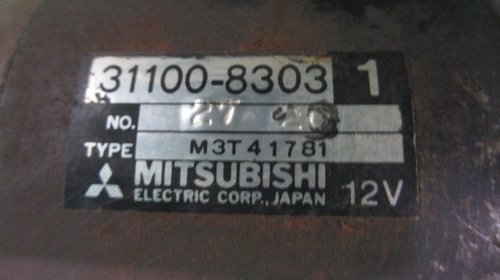 ELECTROMOTOR COD 31100-8303 / M3T41781 SUZUKI VITARA FAB. 1988 - 2002