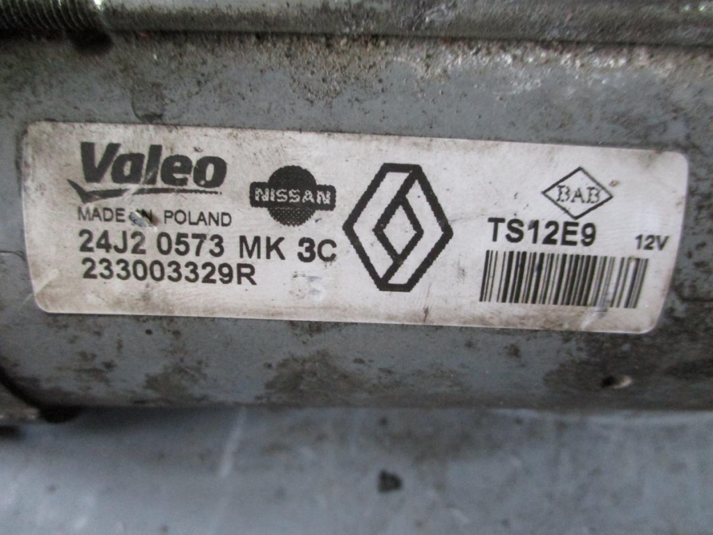 Electromotor codTS12E9 - Dacia logan 2, 1.5 dci, an 2006