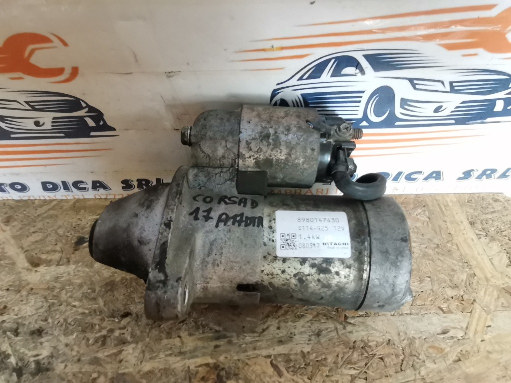 Electromotor corsa d 1.7 cdti 8980147430