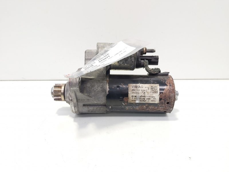 Electromotor cu Start-Stop, cod 02E911024C, Vw Passat (3C2) 2.0 TDI, BKP, cutie automata (id:623377)