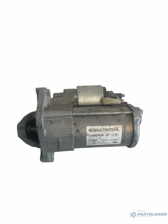 Electromotor DACIA DUSTER 2021 1.5 dci E6 ADBLUE 0001170647 / 233003759R