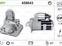 Electromotor DACIA DUSTER VALEO 458643 PieseDeTop