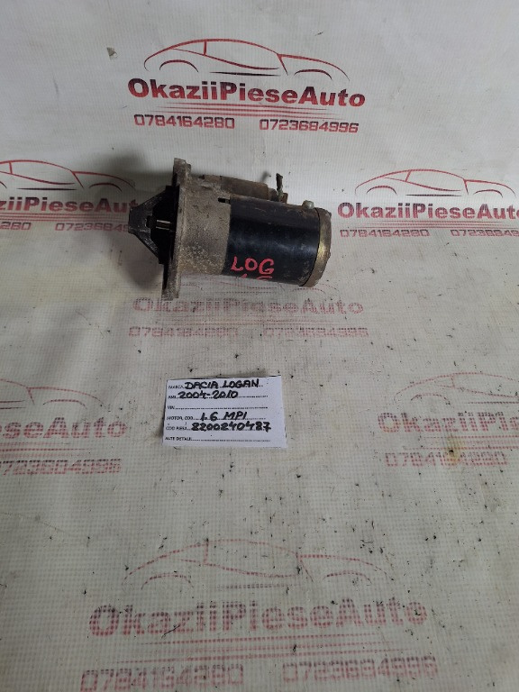 ELECTROMOTOR DACIA LOGAN 2004-2010 1.6 MPI 8200240487