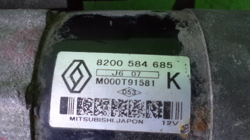 ELECTROMOTOR DACIA LOGAN 2005-2008 1.5 DCI E3-E4 COD 8200584685