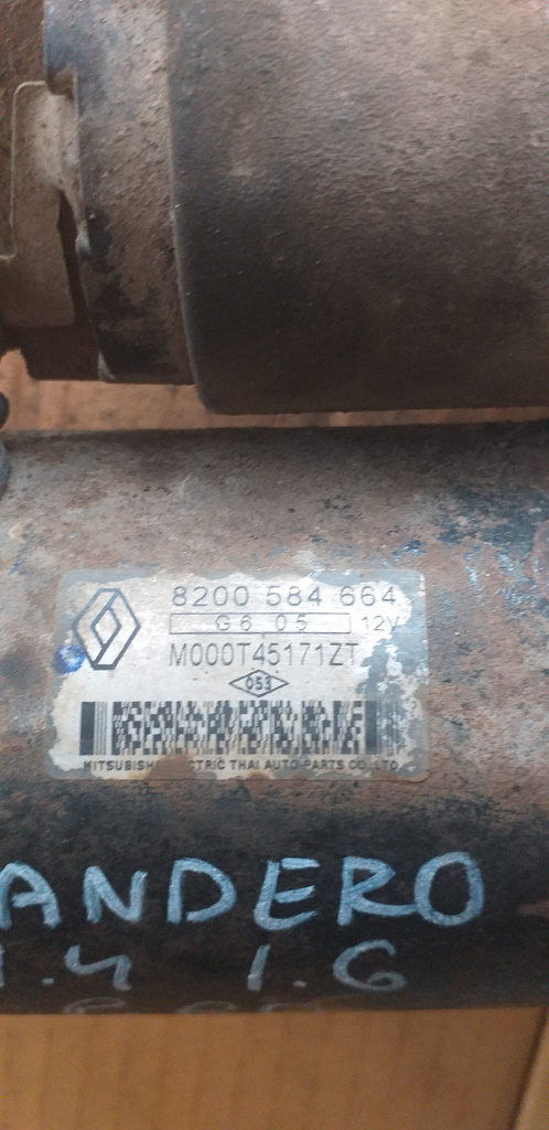 Electromotor Dacia Sandero 2008 1.4 MPI 