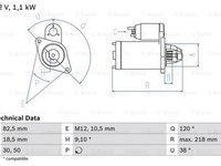 Electromotor DAEWOO ESPERO KLEJ BOSCH 0986016280