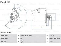 Electromotor DAEWOO NUBIRA limuzina KLAJ BOSCH 0986017920