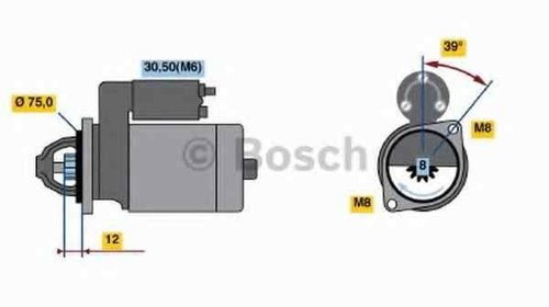 Electromotor DAEWOO TICO KLY3 BOSCH 0 986 022