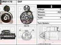 Electromotor DAF F 2500 DELCO REMY DRS1170