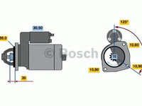 Electromotor DAF LF 45 (2001 - 2016) Bosch 0 986 021 190