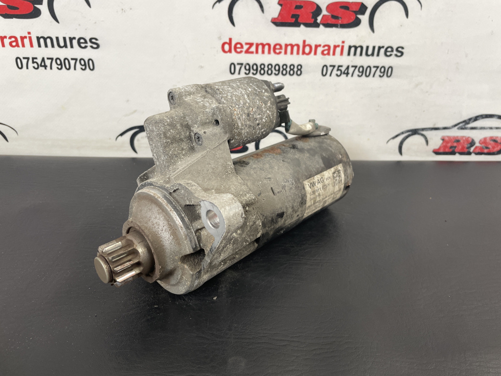 Electromotor demaror VW Passat B7 3.6i V6 R-Line Automat 300cp sedan 2014 (02E911023H)