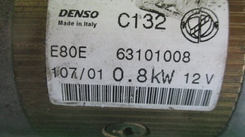 ELECTROMOTOR DENSO COD 63101008 FIAT PUNTO / UNO / SIENA / SEICENTO / STRADA / PALIO ⭐⭐⭐⭐⭐