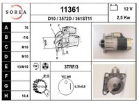 ELECTROMOTOR DIESEL RENAULT 21, 25, TRAFIC, ESPACE