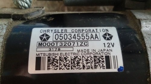 Electromotor dodge avenger caliber chrysler sembring jeep patriot compass 2.4 benz 05034555aa