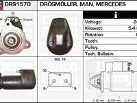 Electromotor DRS1570 DELCO REMY pentru Mercedes-benz Ng