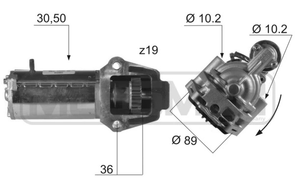 Electromotor ERA FORD TRANSIT bus (FD_ _, FB_ _, FS_ _, FZ_ _, FC_ _) 2000-2006 - 220157A