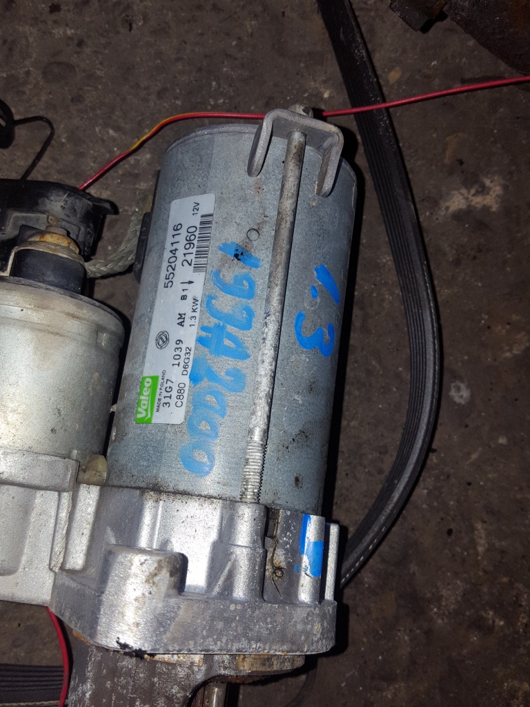 Electromotor fiat 1.3 jtd motor tip 199A2000