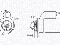 Electromotor FIAT ALBEA 178 MAGNETI MARELLI 063223101010