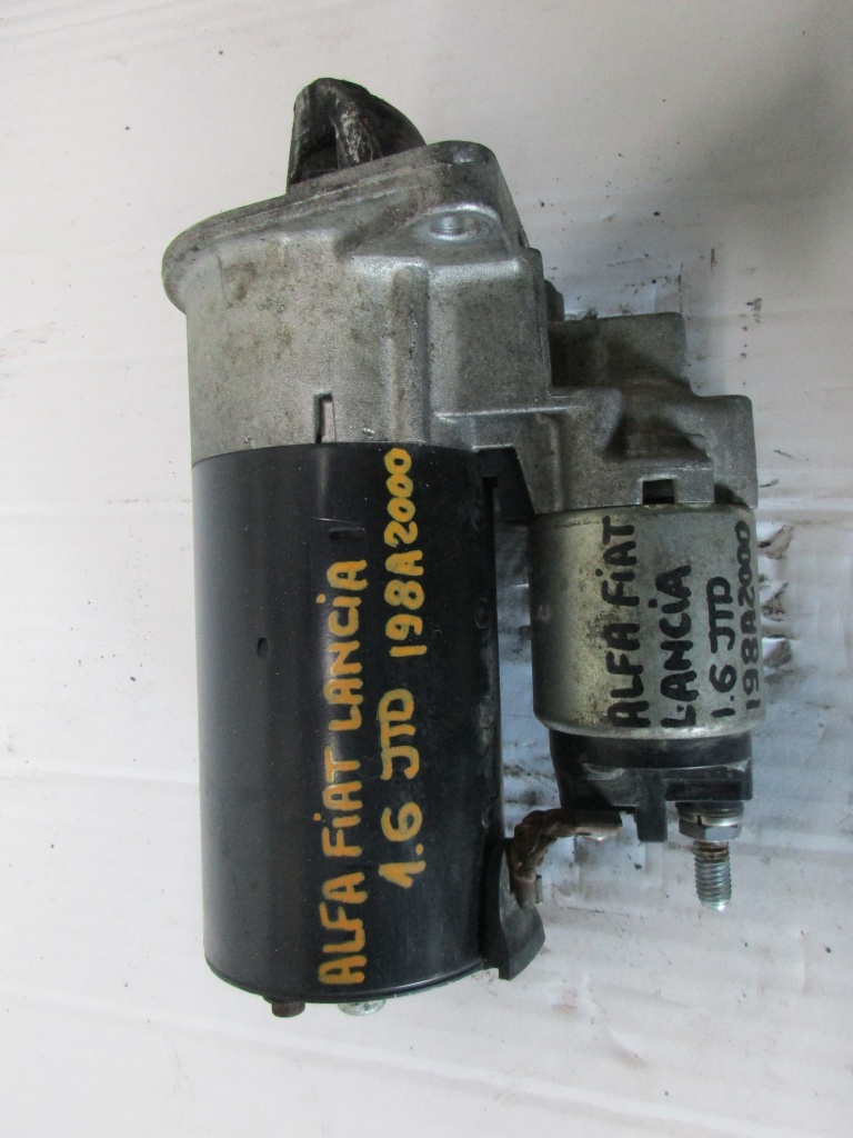 ELECTROMOTOR FIAT, ALFA, LANCIA 1.6JTD 198A2000 COD- 0001108234....