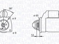 Electromotor FIAT BRAVA 182 MAGNETI MARELLI 063101015010