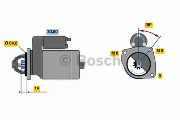 Electromotor # Fiat Doblo 1.4 platou / sasiu [263] benzina 95cp/70kw 843 A1.000 2010 2011 2012 2013 2014 2015 2016 2017 2018 2019 2020 2021 2022 2023 2024 2025 # 0 986 021 590 # BOSCH