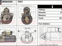 Electromotor FIAT DOBLO Cargo 223 DELCOREMY DRS8450