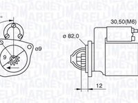 Electromotor FIAT DOBLO Cargo 223 MAGNETI MARELLI 063521082040