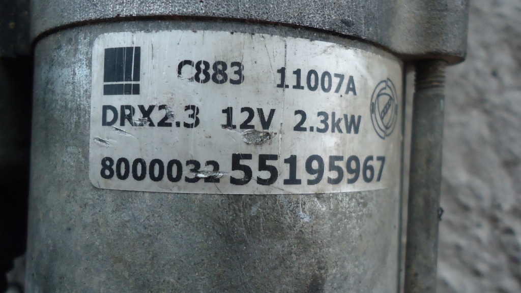 Electromotor fiat ducato 2,3-2,8 jtd an2