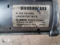 Electromotor fiat Lancia alfa romeo 51916170 și 0001172401 motor 1.3 mjet