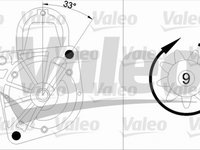 Electromotor FIAT MAREA Weekend 185 VALEO 458163