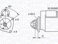 Electromotor FIAT QUBO 225 MAGNETI MARELLI 063521120410