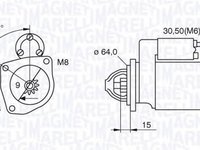 Electromotor FIAT STILO 192 MAGNETI MARELLI 063521070910